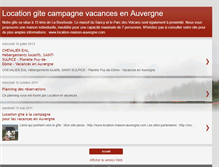 Tablet Screenshot of location-maison-auvergne.blogspot.com