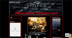 Desktop Screenshot of clan-maximum-shootersniperelite.blogspot.com