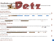 Tablet Screenshot of petzperkz.blogspot.com