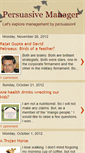 Mobile Screenshot of persuasivemanager.blogspot.com