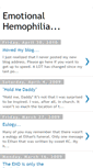 Mobile Screenshot of emotional-hemophilia.blogspot.com