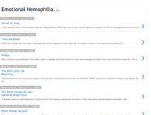 Tablet Screenshot of emotional-hemophilia.blogspot.com