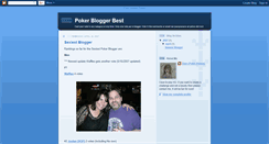 Desktop Screenshot of pokerbloggerbest.blogspot.com