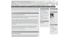 Desktop Screenshot of makeasyblogg.blogspot.com