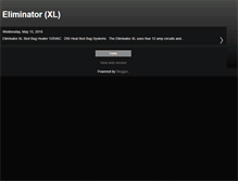 Tablet Screenshot of eliminatorxl.blogspot.com