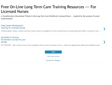 Tablet Screenshot of nurse-training.blogspot.com