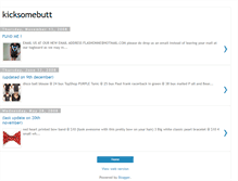 Tablet Screenshot of kick-somebutts.blogspot.com