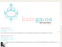 Tablet Screenshot of kategavosphoto.blogspot.com