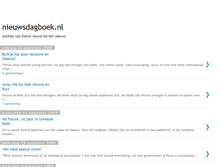 Tablet Screenshot of nieuwsdagboek.blogspot.com