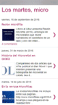 Mobile Screenshot of losmartesmicro.blogspot.com