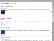 Tablet Screenshot of losmartesmicro.blogspot.com