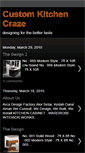 Mobile Screenshot of customkitchencraze.blogspot.com