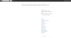 Desktop Screenshot of oficinadearquitectura.blogspot.com