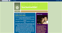 Desktop Screenshot of buckemwilde.blogspot.com