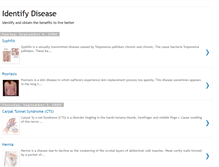 Tablet Screenshot of identify-disease.blogspot.com