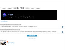 Tablet Screenshot of djfox-megamix.blogspot.com