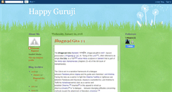 Desktop Screenshot of happyguruji.blogspot.com