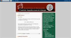 Desktop Screenshot of comisiondeliturgiabaq.blogspot.com