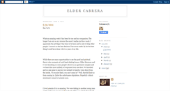 Desktop Screenshot of eldercabrera.blogspot.com