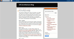 Desktop Screenshot of chs-architecture.blogspot.com
