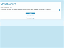 Tablet Screenshot of cinetemagay2.blogspot.com