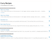 Tablet Screenshot of curryrecipes.blogspot.com