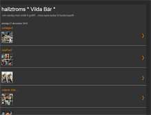 Tablet Screenshot of hallztrom.blogspot.com