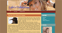 Desktop Screenshot of lifesdelicious2.blogspot.com