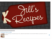 Tablet Screenshot of jbeanrecipes.blogspot.com