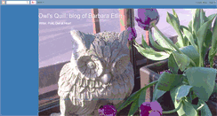 Desktop Screenshot of owlsquill.blogspot.com