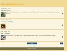 Tablet Screenshot of mandamumbojumbo.blogspot.com