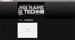 Desktop Screenshot of mynameistechno-mnit.blogspot.com