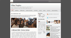 Desktop Screenshot of filmtopics.blogspot.com