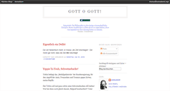 Desktop Screenshot of g0tt-0-g0tt.blogspot.com