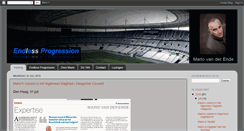 Desktop Screenshot of mariovanderende.blogspot.com
