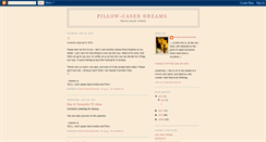 Desktop Screenshot of pillowcaseddreams.blogspot.com