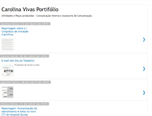 Tablet Screenshot of comunicacaovivas.blogspot.com