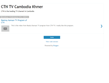 Tablet Screenshot of ctn-tv-cambodia.blogspot.com