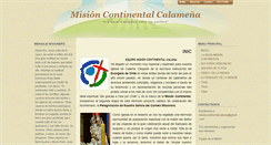 Desktop Screenshot of misioncontinentalcalama.blogspot.com
