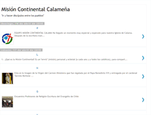 Tablet Screenshot of misioncontinentalcalama.blogspot.com