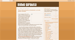 Desktop Screenshot of mundogarabato.blogspot.com