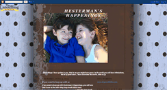 Desktop Screenshot of hestermanshappenings.blogspot.com