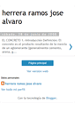 Mobile Screenshot of herreraramosjosealvaro.blogspot.com