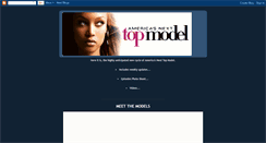 Desktop Screenshot of americasnexttopmodelcycle10.blogspot.com