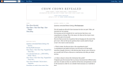 Desktop Screenshot of chow-chows-revealed.blogspot.com