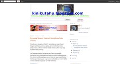 Desktop Screenshot of kinikutahu.blogspot.com