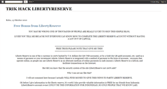 Desktop Screenshot of hack-libertyreserve2.blogspot.com