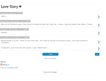 Tablet Screenshot of its-alovestory.blogspot.com