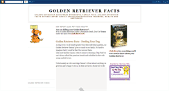 Desktop Screenshot of golden-retriever-facts.blogspot.com
