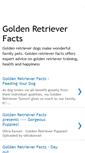 Mobile Screenshot of golden-retriever-facts.blogspot.com
